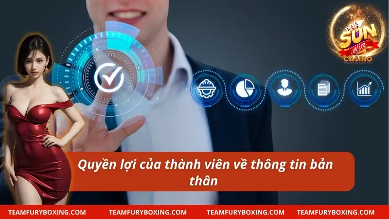 Chính sách bảo mật Sunwin quy định về quyền hạn của bet thủ 