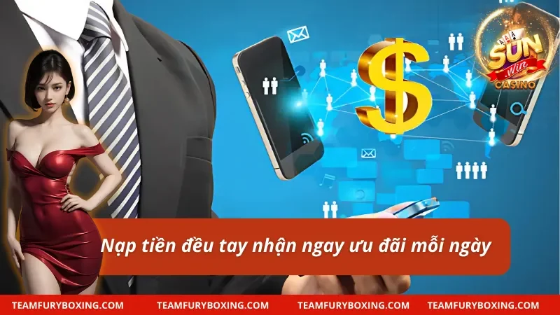 Khuyến mãi mỗi ngày khi nạp đều tay