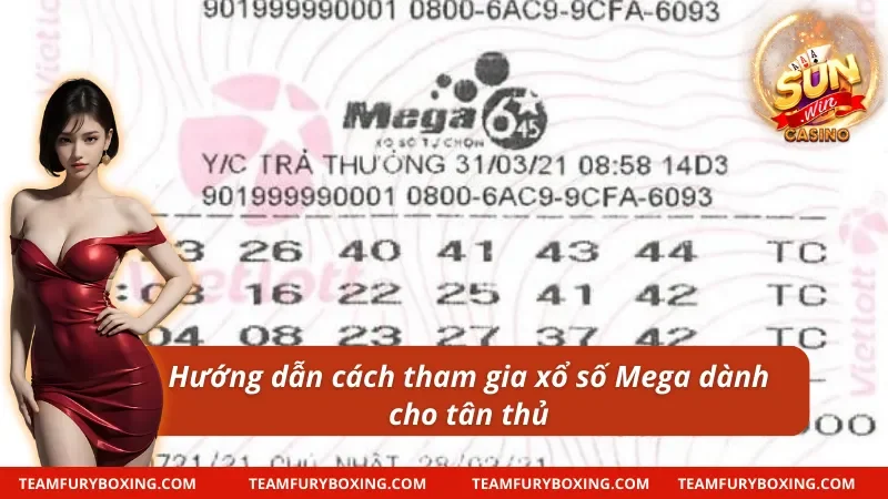 Tham gia xổ số Mega 645 đúng quy định